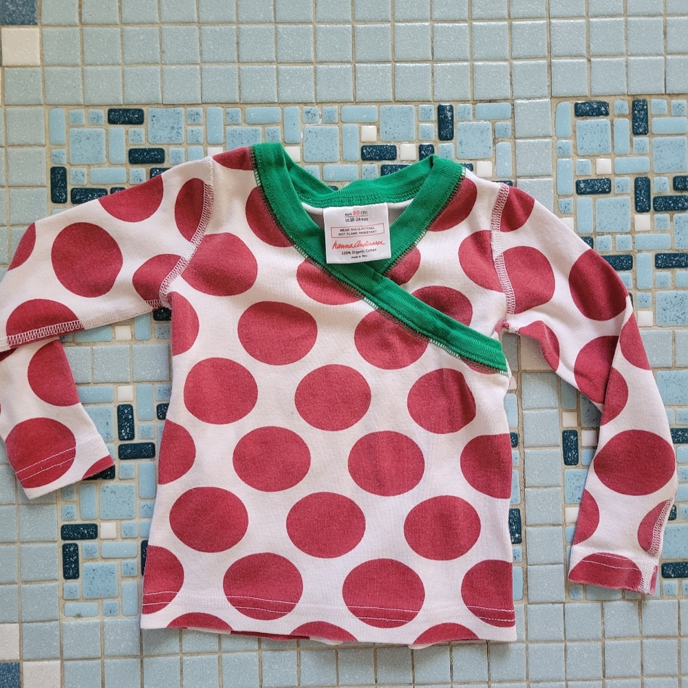 Hanna Andersson pj set, girl's 18-24 months
